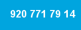 920 771 79 14 920 771 79 14